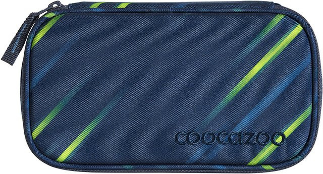 Coocazoo Schlampermäppchen Fast Lime in Grün und Blau mit Reißverschluss aus Textil - Bild 1