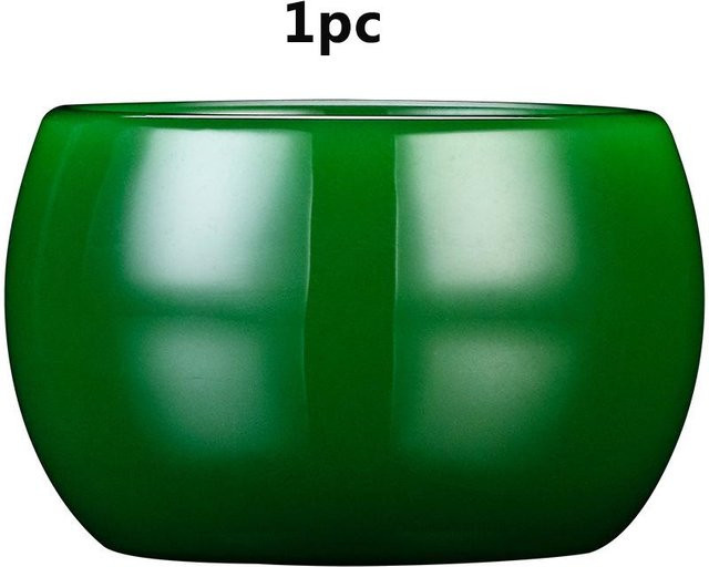 Vert Empire Teetasse aus Porzellan in Blau mit Jade-Optik, 200 ml - Bild 1