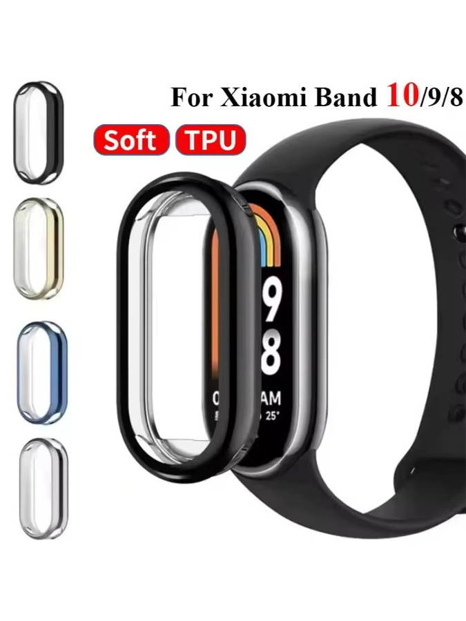 Xiaomi Schutzhülle mit Displayschutz und NFC-Funktion für Mi Band 10 9 8 in Transparent - Bild 7