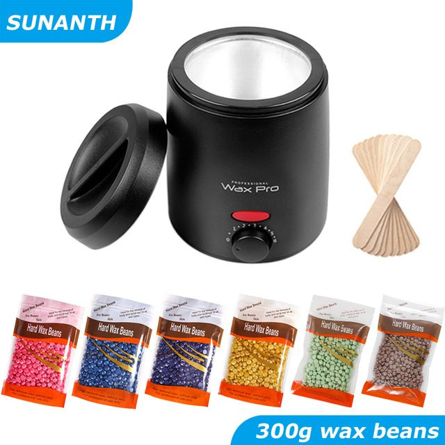 Wachserhitzer-Maschine mit Wachsschmelztopf und Wachsbohnen-Set, 200 ml - Bild 1