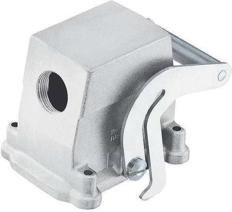 HARTING Tüllengehäuse 09 62 010 0581 in Silber aus Aluminium - Bild 1