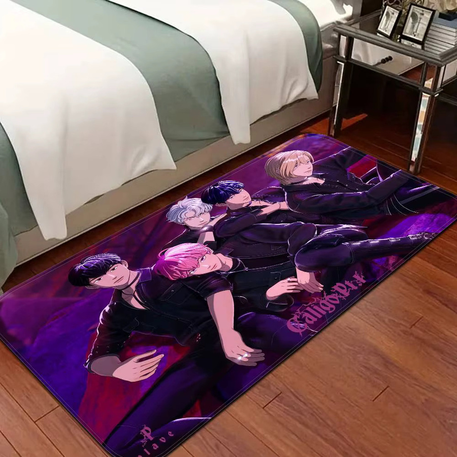 P-PLAVES ASTERUM Kpop Bodenteppich im nordischen Stil, Multicolor - Bild 4