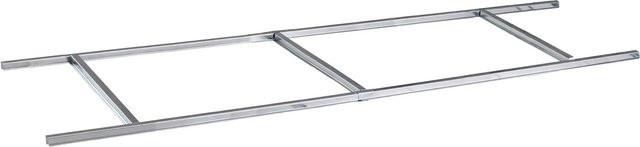 Pergart Bodenrahmen Lüttich 84 aus Metall in Silber - Bild 1