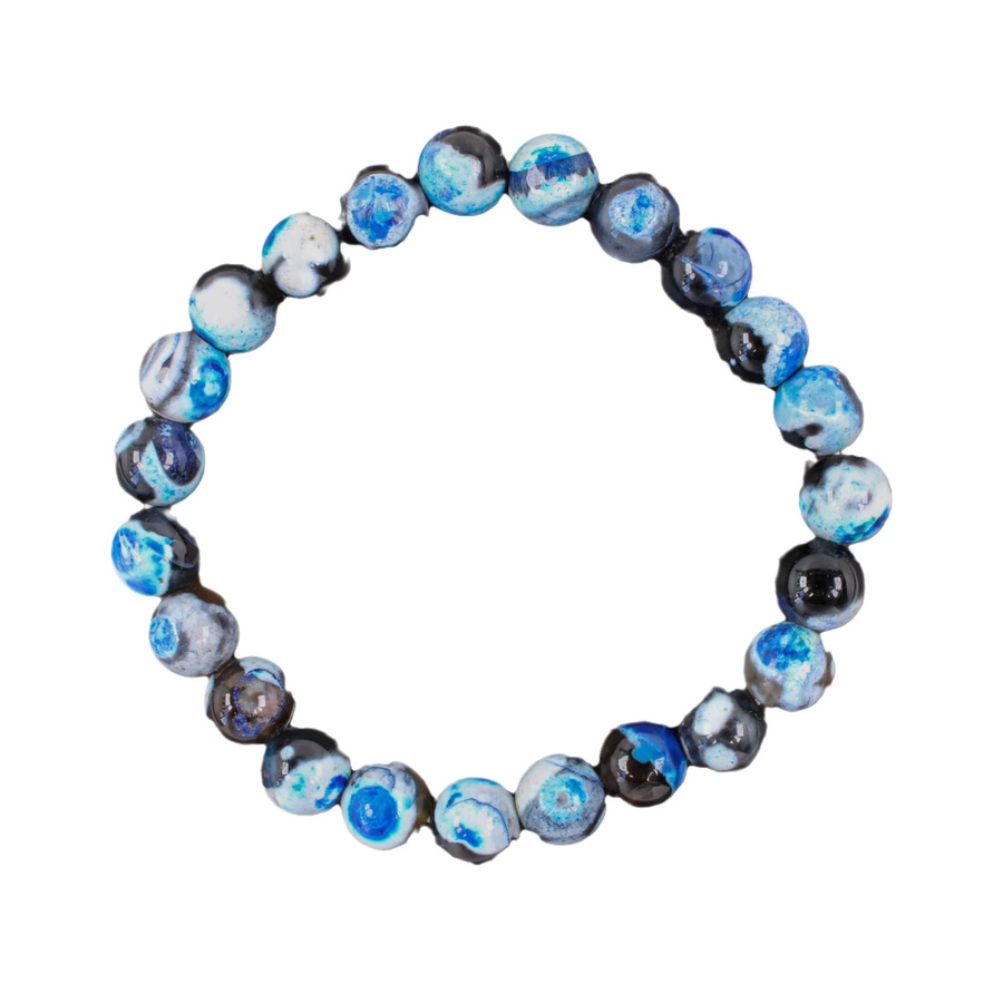 DAIPAN Perlenarmband, Achat-Stein, Bunt, Unisex - Bild 4