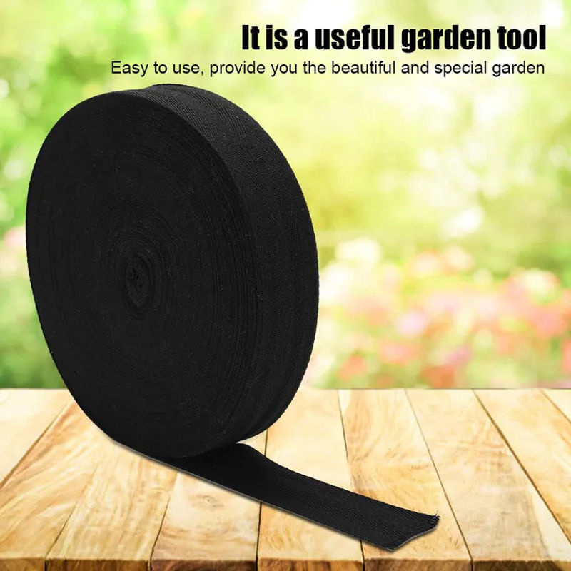 CosyHome Baumwoll Wickelband für Bonsai in Schwarz, Breite: 4 cm - Bild 5