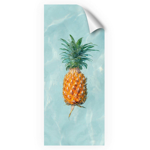 mySPOTTI Duschrückwand-Panel fresh Ananas in Blau, Höhe: 210 cm, Breite: 90 cm - Bild 2