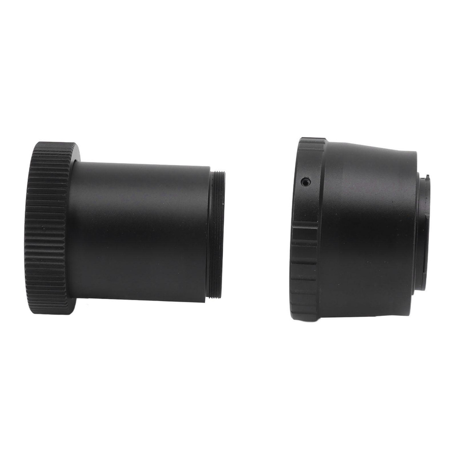 SCT T2 T-Ring Adapter aus Aluminiumlegierung für Nikon F Bajonett in Schwarz - Bild 2