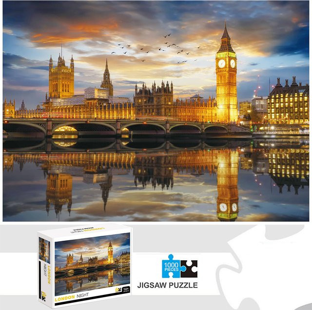 AZNM London Night Puzzle, 1000 Teile, ab 14 Jahre - Bild 1