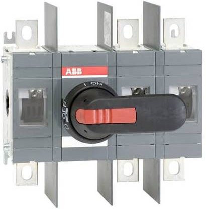 ABB OT400U12P Lasttrennschalter 3polig 400A grau - Bild 1