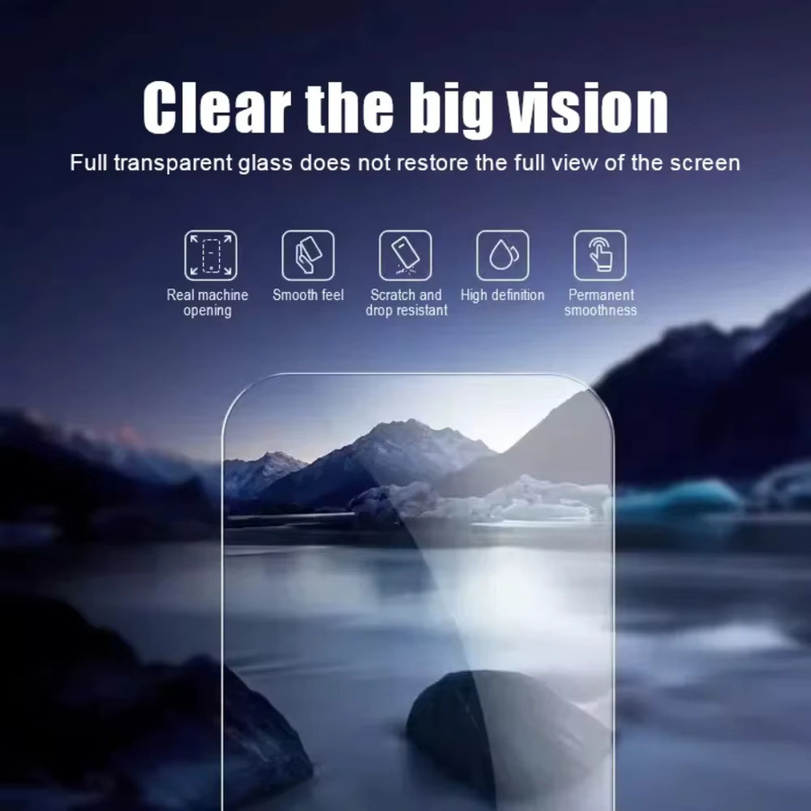 2 Stück Displayschutzfolie aus gehärtetem Glas für Motorola Moto G Stylus, Moto G (2023), Moto G Play und Moto G Power (2024), transparent - Bild 6