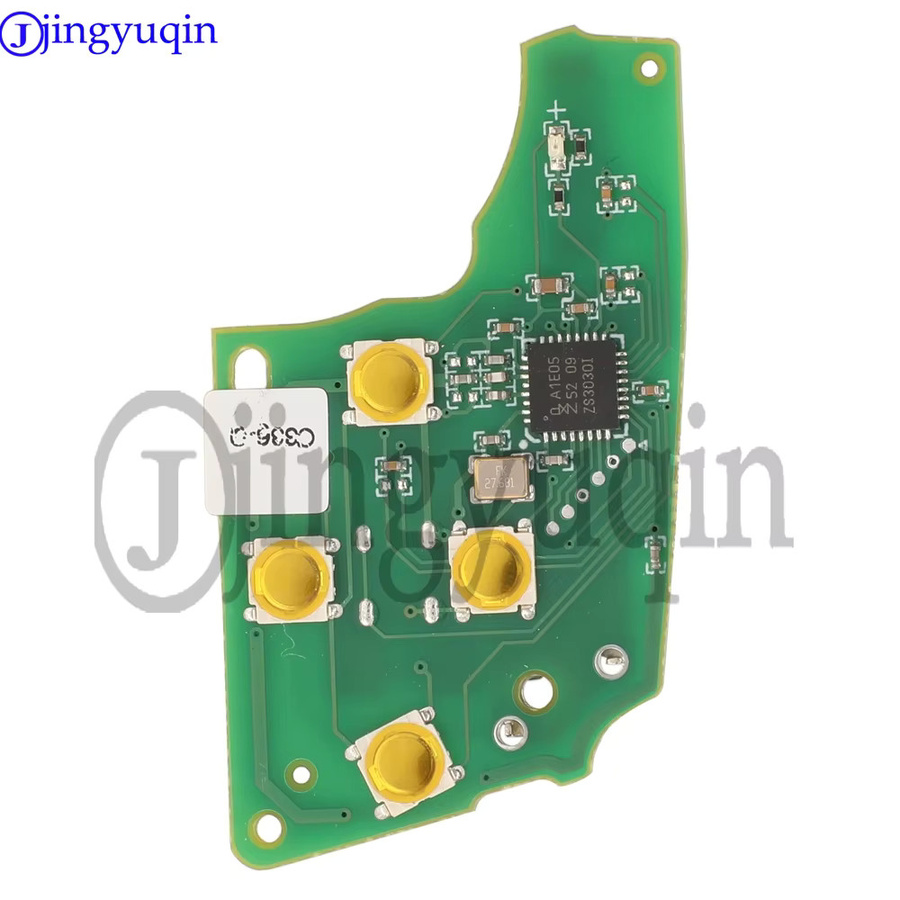 Jingyuqin Smart Remote Autoschlüssel-Fernbedienung Keyless Go 5G6959752BM 315MHz NBGFS125C1 MQB49/5C für Volkswagen Golf Tiguan 2018+ NCF2161W, Schwarz - Bild 4