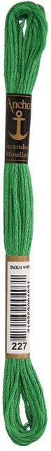 Anchor Coats Sticktwist 8m Hellgrün aus Baumwolle - Bild 1