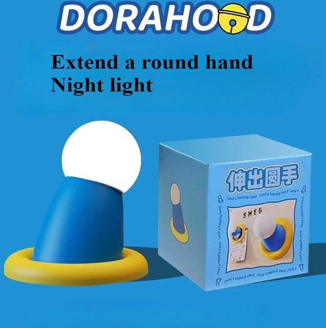 Bandai Doraemon Nachttischlampe, Desktop-Dekoration, Mehrfarbig - Bild 1