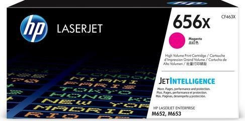 HP 656X Original Magenta Tonerpatrone CF463X für Color LaserJet Enterprise M652dn, M652n, M653dh, M653dn, M653x - Bild 1