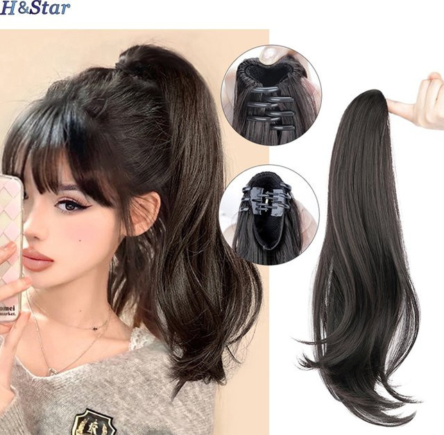 H&STAR Haarteil Pferdeschwanz, synthetisch, 16 Zoll, Damen - Bild 1