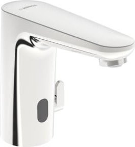 Hansa Hansaelectra Infrarot-Waschtisch-Armatur mit Sensor, Chrom, schwenkbarer Auslauf, Netzbetrieb - Bild 1
