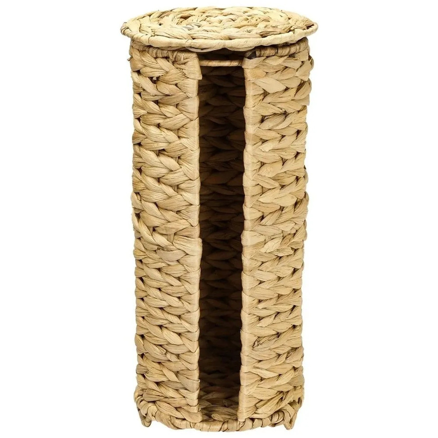HMF Toilettenpapier Aufbewahrung aus geflochtener Wasserhyazinthe in Beige, B: 37 cm, T: 17 cm - Bild 2