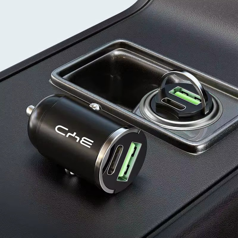 Mini-Autoladegerät für BYD Modelle mit USB-C Schnellladefunktion, 12-24V Zigarettenanzünder, Schwarz - Bild 5
