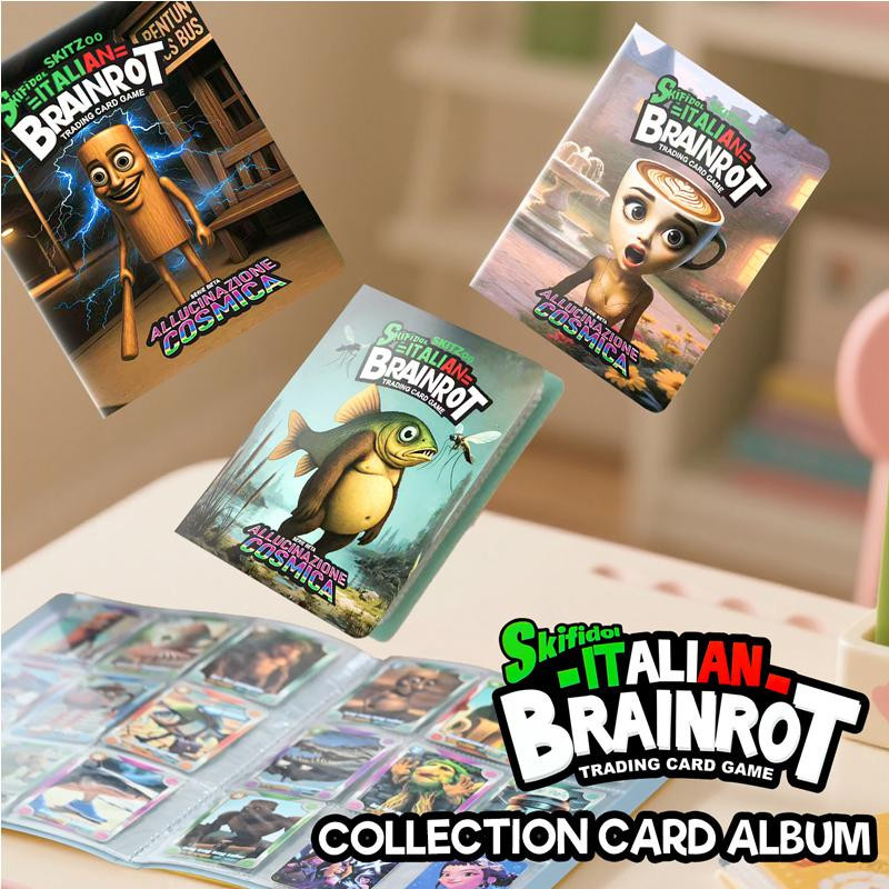 Sammelkarten-Ordner mit 9 Fächern für Trading Cards - Bild 4