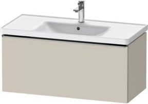 Duravit Waschtischunterschrank D-Neo beige matt, wandhängend, B: 98,4 cm, T: 45,2 cm, H: 44,0 cm - Bild 1