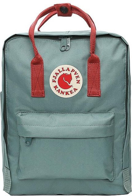 Nordpolarfuchs Rucksack wasserabweisend und langlebig mit Laptop- und Kamerafächern in Green Red, 7l - Bild 1