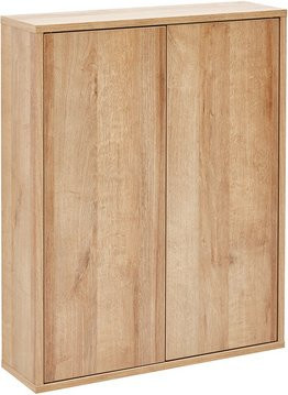 Fackelmann Hängeschrank FINN in Asteiche Braun mit 2 Türen, B/H/T: 60 x 75 x 20,1 cm - Bild 1