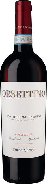 Fosso Corno Montepulciano d’Abruzzo DOC Rotwein, 2022, Abruzzen, trocken, 0,75 l - Bild 1