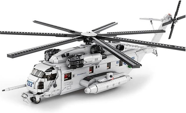 Reobrix CH-53 Transporthubschrauber, Modell DIY Spielzeug Bausteine, 2192 Teile - Bild 1