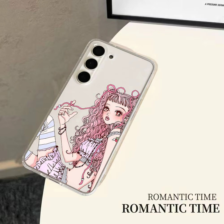 Paradise Kiss Handyhülle für Samsung Galaxy S21 S22 S23 S24 S25 Ultra FE Plus 5G A52S in Transparent - Bild 4