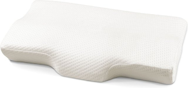 Bestschlaf Anti-Schnarch Kissen Visko aus Memory Foam in Weiß - Bild 1