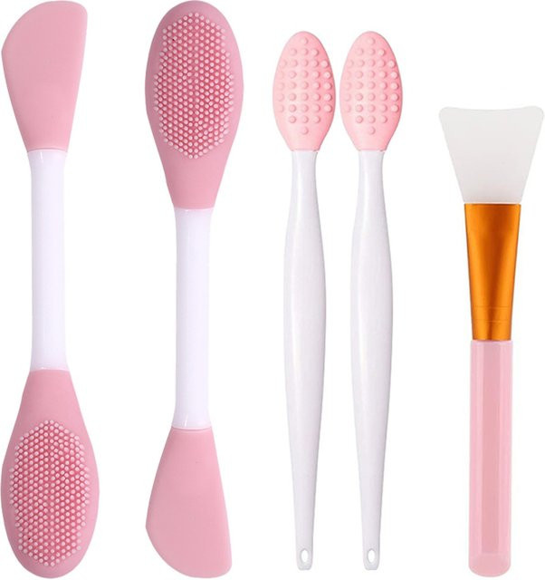 Andralyn Silikon-Gesichtsreinigungsbürsten-Set, 5-teilig, Unisex - Bild 1