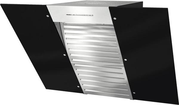 Miele Wing Wand-Dunstabzugshaube DA 6086 W in Obsidianschwarz