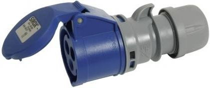 SIROX CEE-CARA Kupplung 16A 230V IP44 Blau - Bild 1