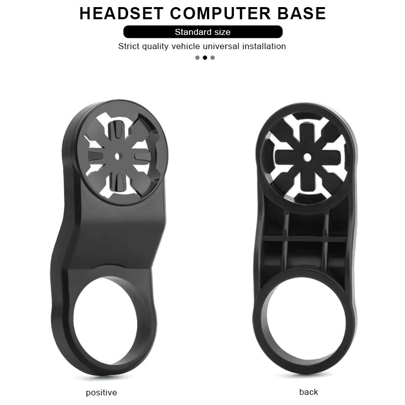Fahrrad Computer Ständer Blackbird Adapter für Garmin Edge und iGPSPORT in Schwarz - Bild 2