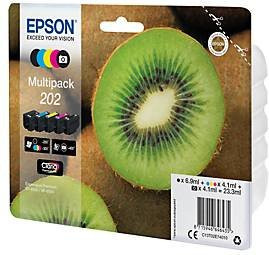 Epson Original Tintenpatronen Multipack 202 CMYK und Photo Schwarz C13T02E7 - Bild 2
