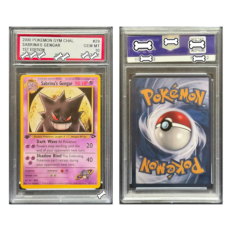 Keeppley Sabrinas Gengar 1. Edition Nicht-Holo Custom-Karte, Pokémon, Replik-Kunstsammlung - Bild 3