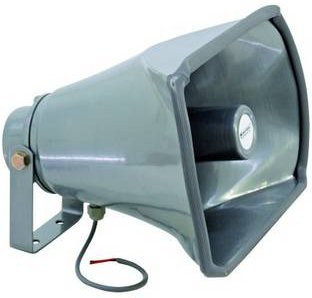 Omnitronic NOH-35S Passiver Druckkammerlautsprecher 35 W in Silber und Schwarz - Bild 1