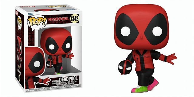 Funko Marvel Deadpool Bowling Vinyl Figur - Bild 1