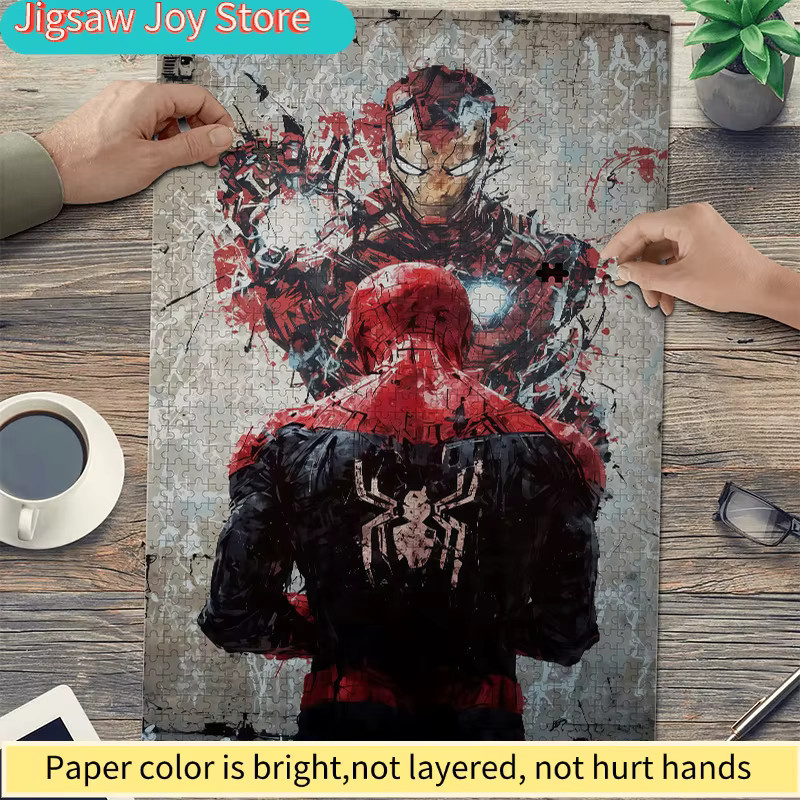 KAYOU Marvel Spider-Man & Iron Man Puzzle, Großformat - Bild 2