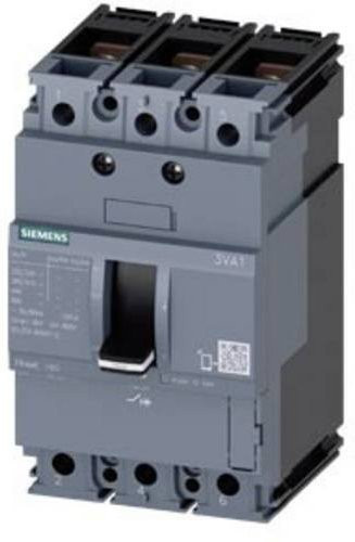Siemens 3VA1104-5MG32-0AA0 Leistungsschalter in Grau mit einem Einstellbereich von maximal 4A und einer Schaltspannung von maximal 690 V/AC - Bild 1