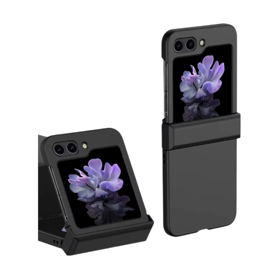 Stoßfeste 3 in 1 Scharnierschutz-Hülle für Samsung Galaxy Z Flip 7, 6, 5, 4 und 3 in Schwarz - Bild 5