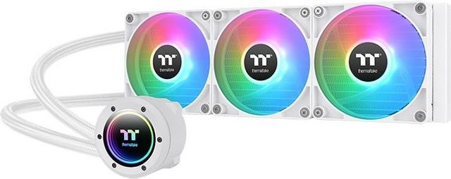 Thermaltake TH360 V2 ARGB Sync AIO Liquid Cooler Snow Edition Wasserkühlung Weiß - Bild 1