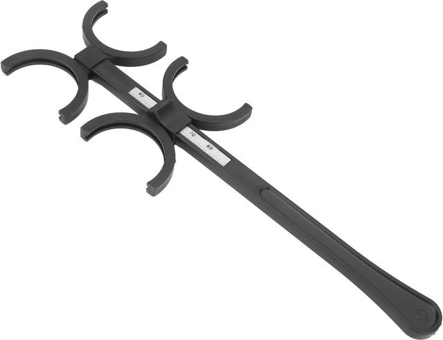 Optischer Flipper, verstellbares Optometrie-Flip-Instrument, Kunststoff, Black - Bild 1
