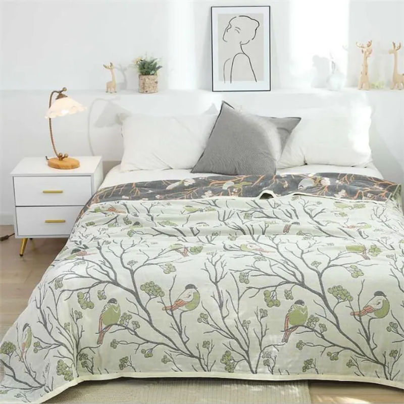 Super Six Twin Queen Size Tagesdecke aus Baumwolle, beige, B/H: 150 x 200 cm - Bild 2