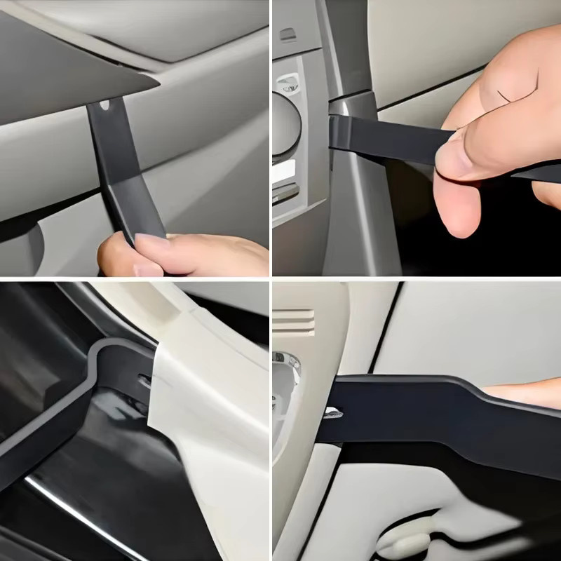 Universal Auto Trim Removal Tool Kit für Dashboard und Innenverkleidung, 1-8 Stück, Schwarz - Bild 3