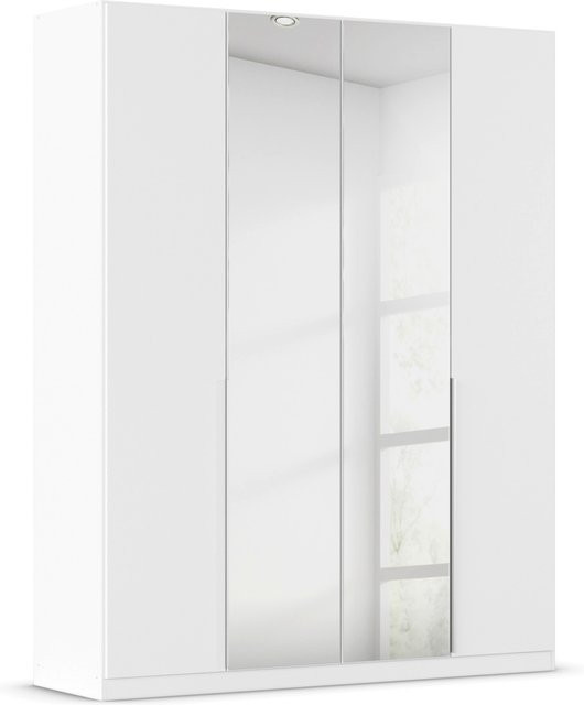 RAUCH Drehtürenschrank Alabama in Weiß mit Spiegel, modern, B/T/H: 181 x 54 x 229 cm - Bild 1
