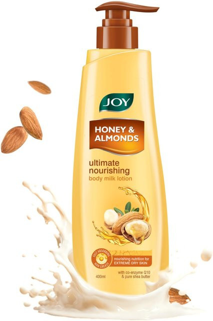 Joy Körperlotion Honig & Mandeln, 400 ml, mit Sheabutter und Vitamin E - Bild 1