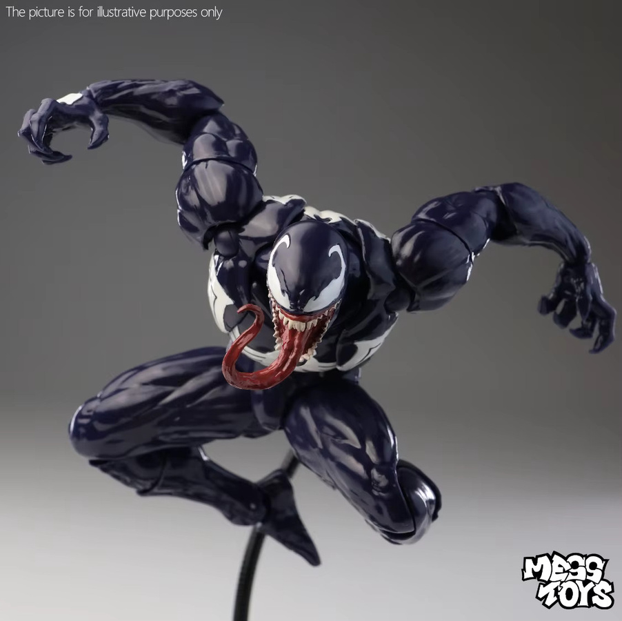 Mess Toys Venom Lethal Neighbor, Actionfigur, Schwarz - Bild 2