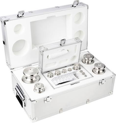 Kern 334-086 Gewichtsatz F2 in Silber aus Edelstahl (1g-5kg) - Bild 1