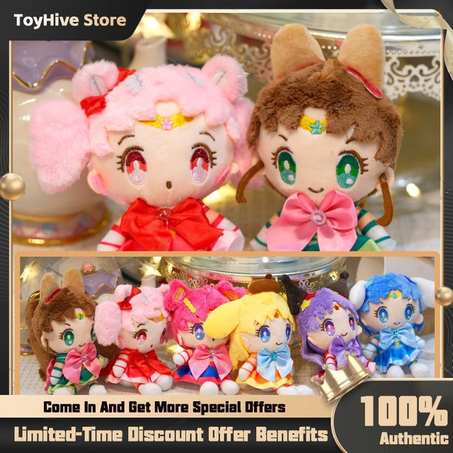 52TOYS Sailor Moon Serie Tsukino Usagi und Chibiusa Blind Box Plüsch-Puppenkollektion, Multicolor, Höhe: 10 cm - Bild 1